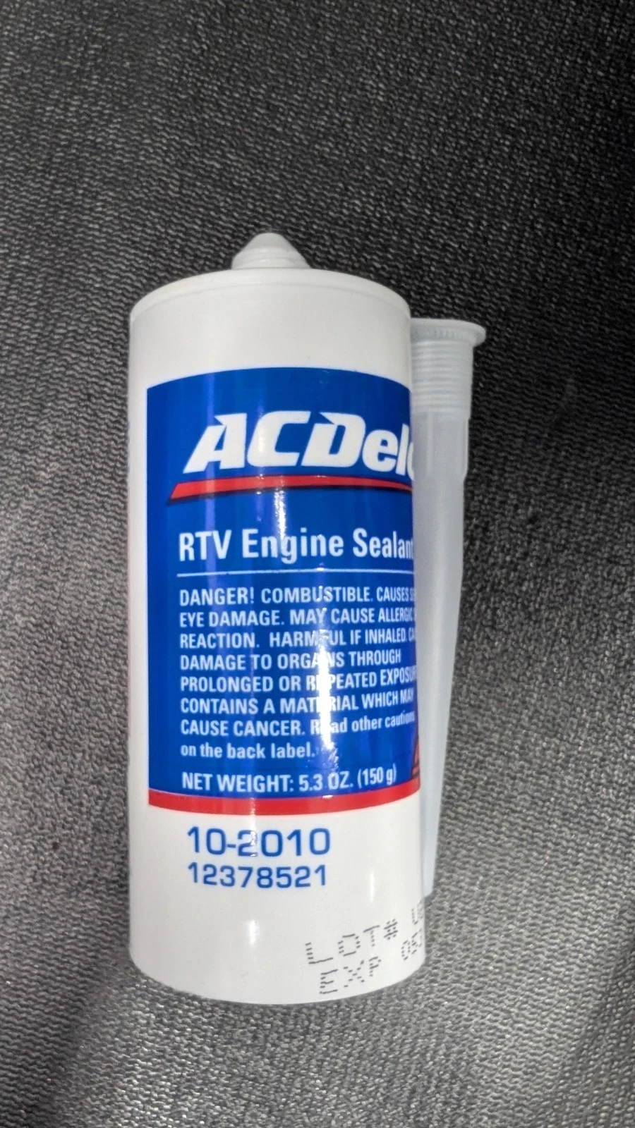 GENERAL MOTORS New Genuine GM Engine Sealant RTV 5.3oz OE 12378521