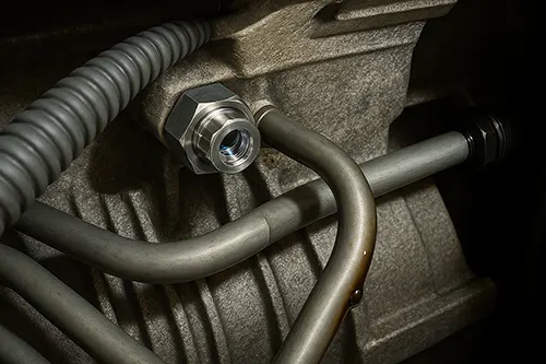 Transmission Cooler Line Fittings: Quick-Connect Replacement and Leak Prevention (Ford, GM Trucks)