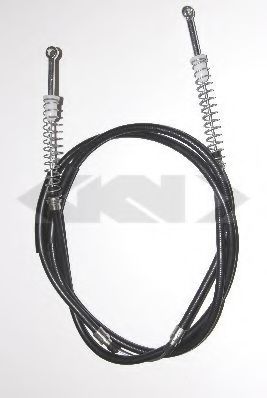 43227 SPIDAN Brake System Cable, parking brake