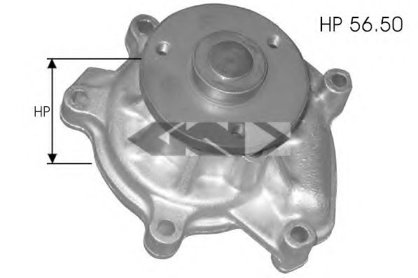 91431 SPIDAN Cooling System Water Pump