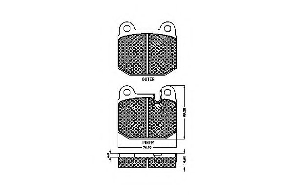 30116 SPIDAN Охлаждение Радиатор, охлаждение двигателя