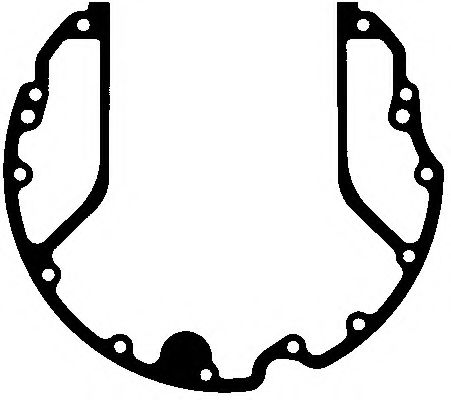 632.502 ELRING Gasket, housing cover (crankcase)