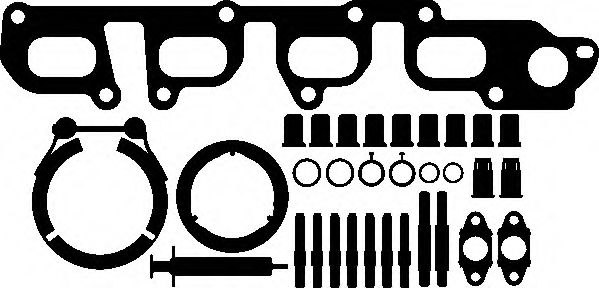 323.400 ELRING Mounting Kit, charger