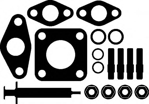 434.420 ELRING Mounting Kit, charger