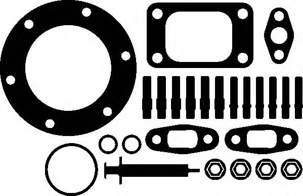 434.810 ELRING Mounting Kit, charger