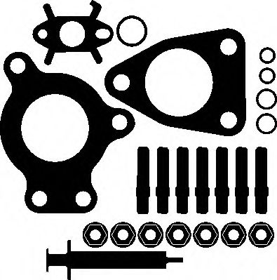 715.381 ELRING Mounting Kit, charger