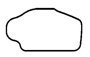 645.850 ELRING Gasket, thermostat