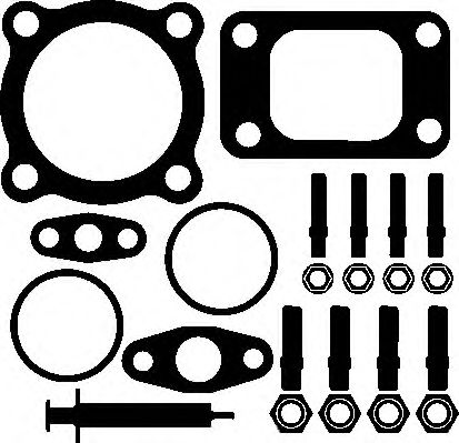 713.855 ELRING Mounting Kit, charger