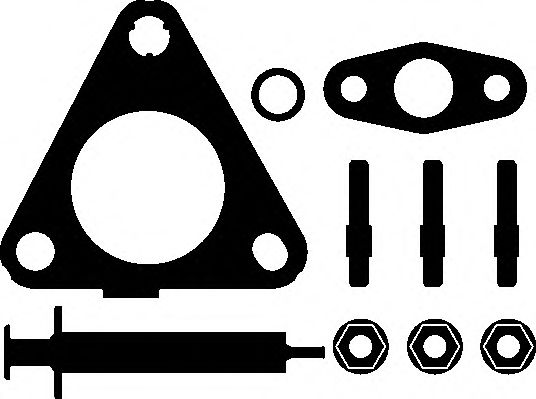 714.380 ELRING Air Supply Mounting Kit, charger
