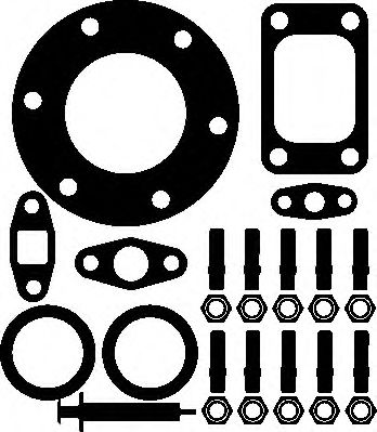 715.040 ELRING Air Supply Mounting Kit, charger