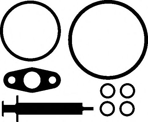 736.520 ELRING Mounting Kit, charger