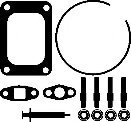 741.930 ELRING Mounting Kit, charger
