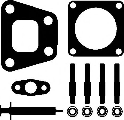896.200 ELRING Air Supply Mounting Kit, charger