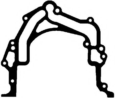 467.340 ELRING Gasket, housing cover (crankcase)