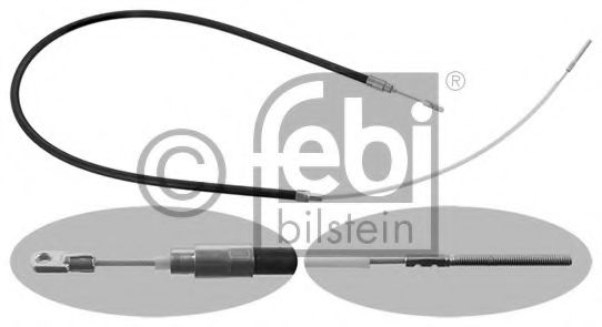 01759 FEBI+BILSTEIN Brake System Cable Set, parking brake