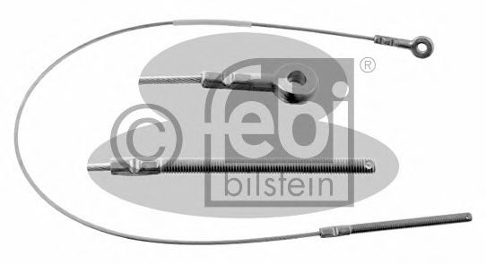 01958 FEBI+BILSTEIN Cable, parking brake