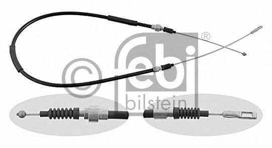 02088 FEBI+BILSTEIN Cable, parking brake