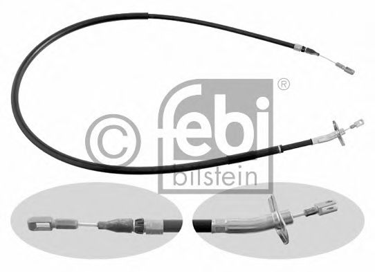 09500 FEBI+BILSTEIN Cable, parking brake