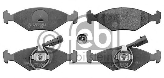 116101 FEBI+BILSTEIN Brake System Brake Pad Set, disc brake