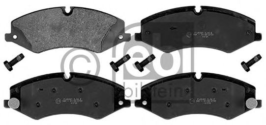 116124 FEBI+BILSTEIN Brake System Brake Pad Set, disc brake