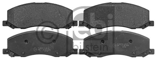 116149 FEBI+BILSTEIN Brake Pad Set, disc brake