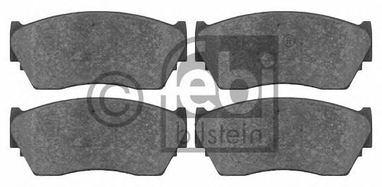 16204 FEBI+BILSTEIN Brake Pad Set, disc brake