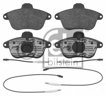 16377 FEBI+BILSTEIN Brake System Brake Shoe Set