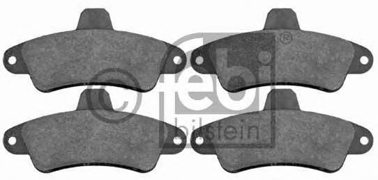 16393 FEBI+BILSTEIN Brake Pad Set, disc brake