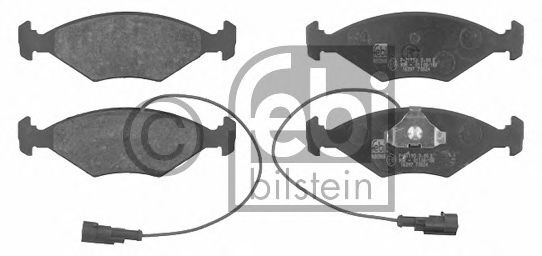 16397 FEBI+BILSTEIN Brake Pad Set, disc brake