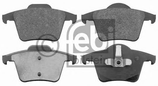 16508 FEBI+BILSTEIN Brake Pad Set, disc brake