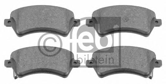 16539 FEBI+BILSTEIN Brake Pad Set, disc brake