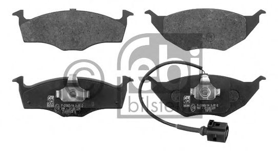 16620 FEBI+BILSTEIN Brake Pad Set, disc brake