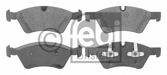 16621 FEBI+BILSTEIN Brake System Brake Pad Set, disc brake