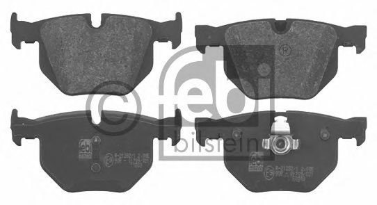 16633 FEBI+BILSTEIN Brake System Brake Pad Set, disc brake