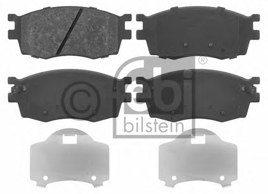 16699 FEBI+BILSTEIN Brake Pad Set, disc brake