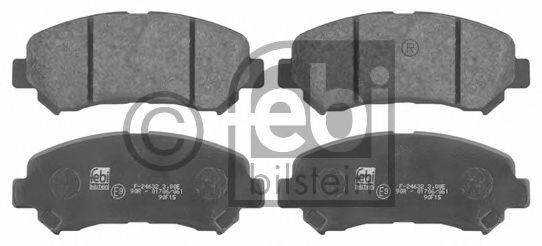 16738 FEBI+BILSTEIN Brake Pad Set, disc brake