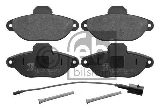 16754 FEBI+BILSTEIN Brake Pad Set, disc brake
