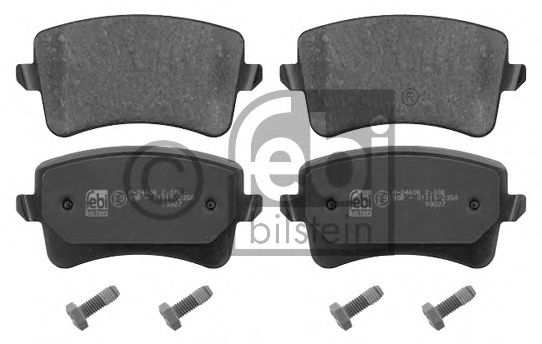 16755 FEBI+BILSTEIN Brake Pad Set, disc brake