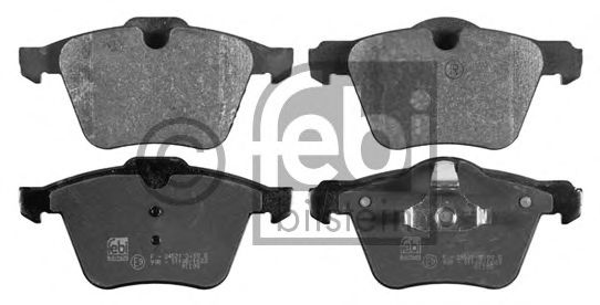 16772 FEBI+BILSTEIN Brake System Brake Pad Set, disc brake