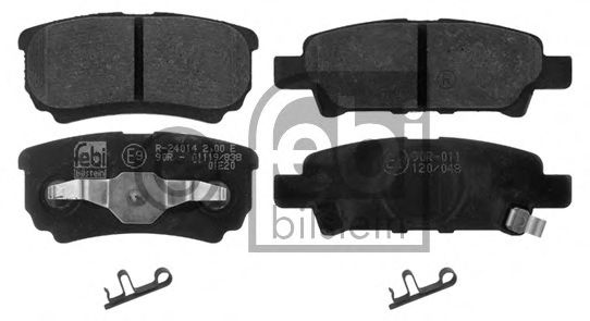 16774 FEBI+BILSTEIN Brake System Brake Pad Set, disc brake