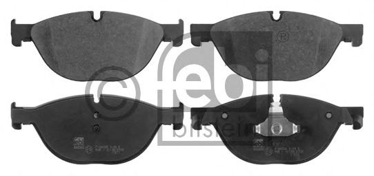 16787 FEBI+BILSTEIN Brake System Brake Pad Set, disc brake