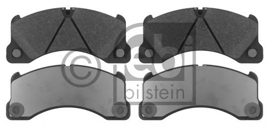 16837 FEBI+BILSTEIN Brake Pad Set, disc brake