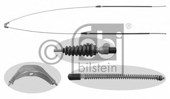 21328 FEBI+BILSTEIN Cable, parking brake
