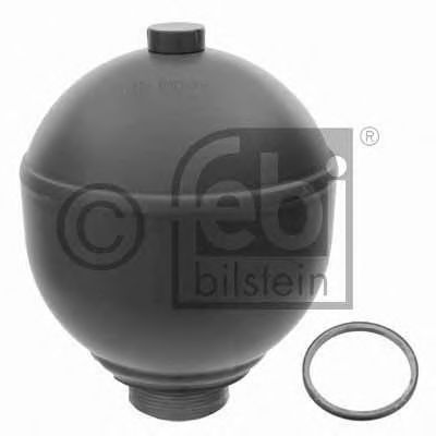 22525 FEBI+BILSTEIN Suspension Sphere, pneumatic suspension