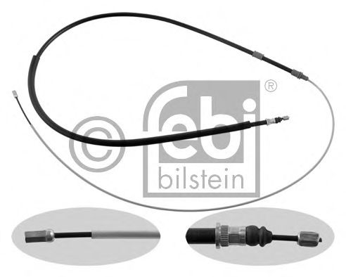 33207 FEBI+BILSTEIN Cable, parking brake