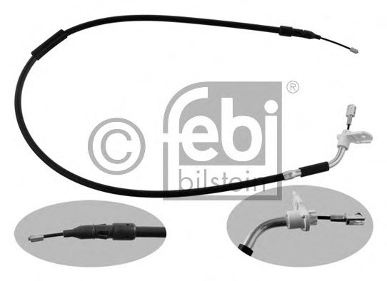 34909 FEBI+BILSTEIN Brake System Cable, parking brake