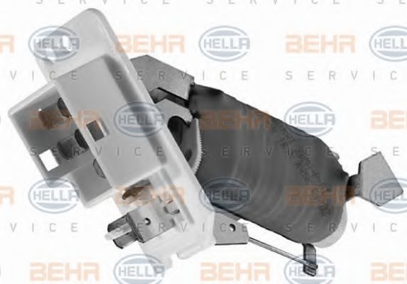 9XX 009 122-011 BEHR+HELLA+SERVICE Resistor, interior blower