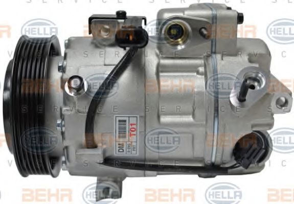 8FK 351 002-231 BEHR+HELLA+SERVICE Compressor, air conditioning