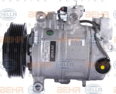 8FK 351 002-351 BEHR+HELLA+SERVICE Compressor, air conditioning
