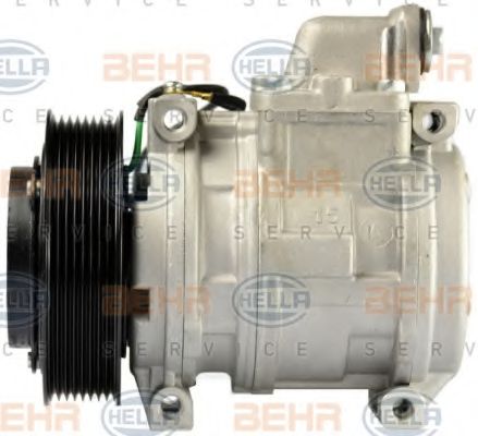 8FK 351 004-611 BEHR+HELLA+SERVICE Compressor, air conditioning
